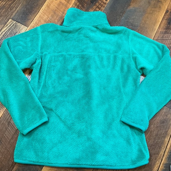 Patagonia Women’s Re-Tool Snap-T® Pullover Fleece Aqua Stone Beryl Green Size L - Picture 4 of 9